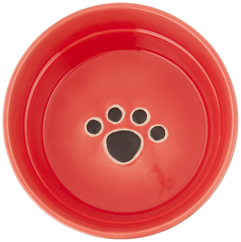 [Australia] - SPOT Fresco Dog Dish 7-Inch Red 