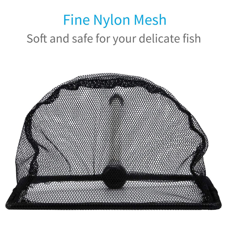 [Australia] - Pawfly 3 Inch Telescopic Aquarium Net Fine Mesh Small Fishnet with Extendable 9-24 inch Long Handle 