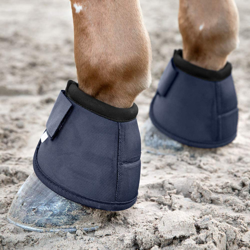 [Australia] - Horze Overreach Boots Blue X-Large 