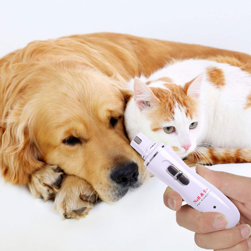 [Australia] - Dog Nail Grinder and Pet Trimmer - Pet Nail Grinder for Dogs 