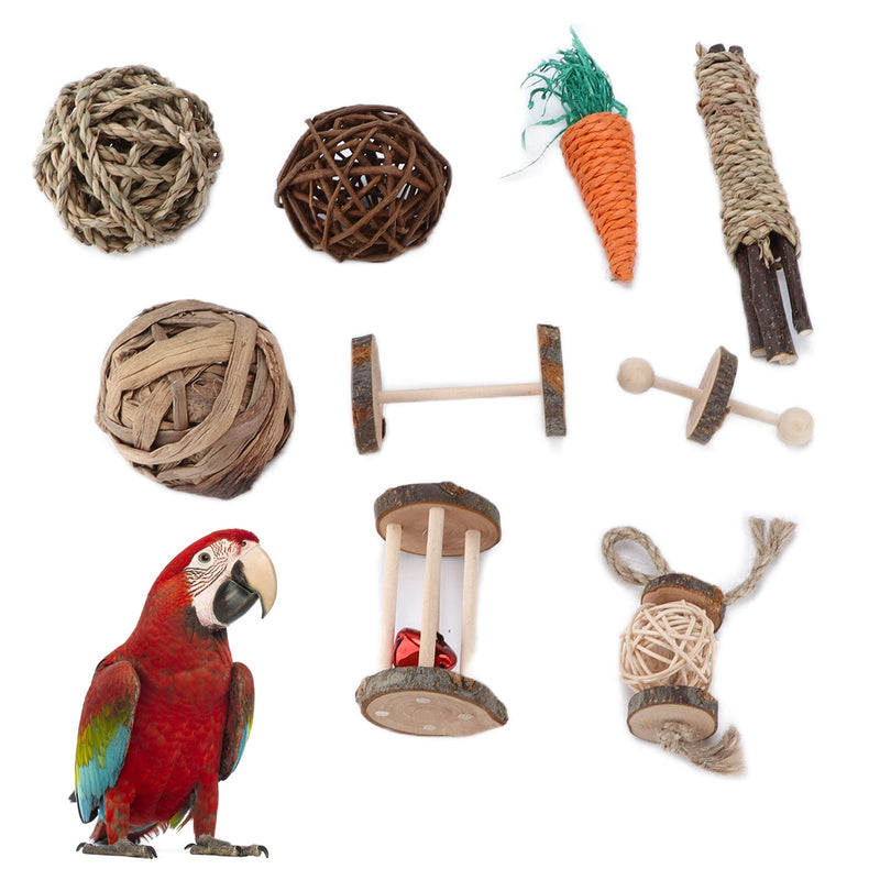 Qcwwy Hamster chew toy, guinea pig toy APPLICABLE and function for rabbit bird rabbit hamster gerbil - PawsPlanet Australia