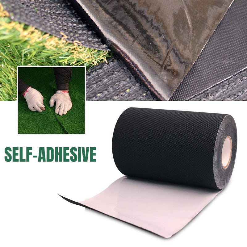 LITA Artificial Grass Tape Self Adhesive Synthetic Turf Seaming Tape for Jointing Fixing Green Lawn Mat Rug,Connecting Fake Grass Carpet (15CM X 5M) 15CM X 5M - PawsPlanet Australia