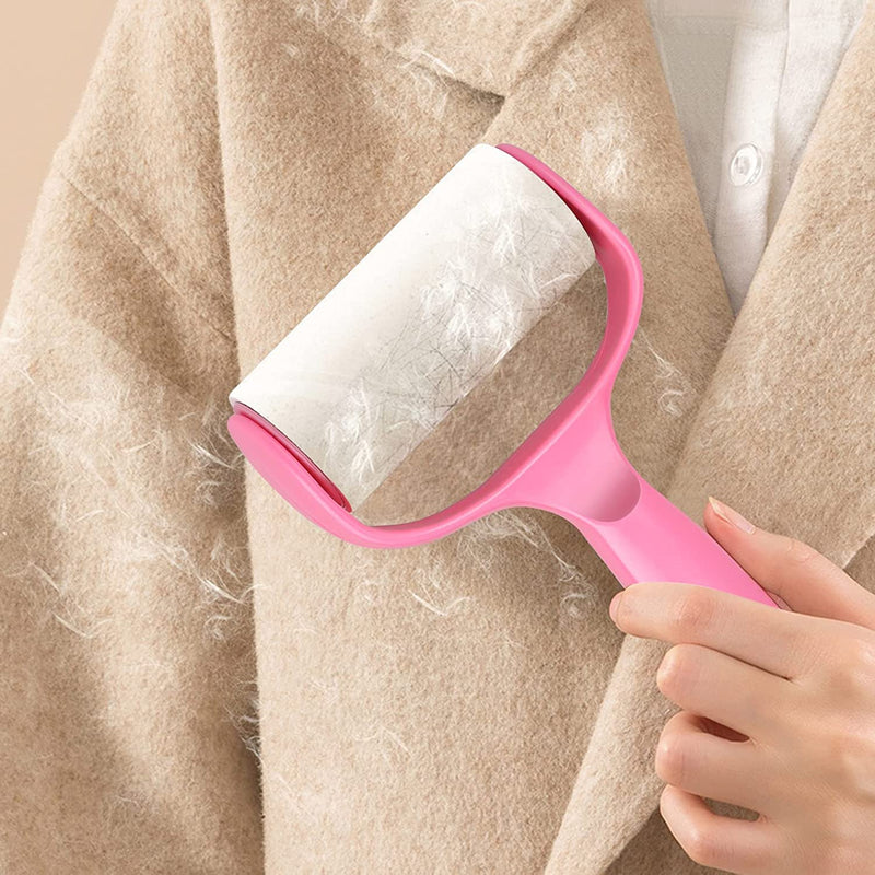 Vebetter Lint Roller, 200 Sheets Lint Roller for Animal Hair, Extra Sticky Lint Roller for Clothes, Sofa, Bed and Carpet, Lint Roller for Animals, Cat Hair, Dog Hair Dust, Lint, with Dispenser. - PawsPlanet Australia