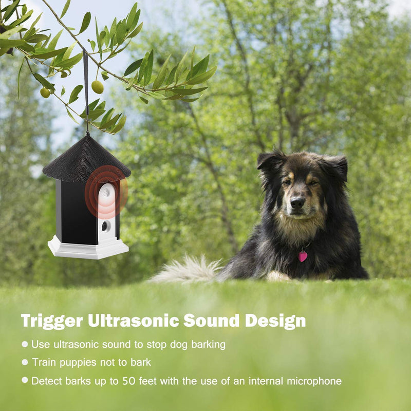 [Australia] - Anti Barking Device, Ultrasonic Anti Barking, Sonic Bark Deterrents, Bark Control Device, Dog Bark Contrl Outdoor Birdhouse 