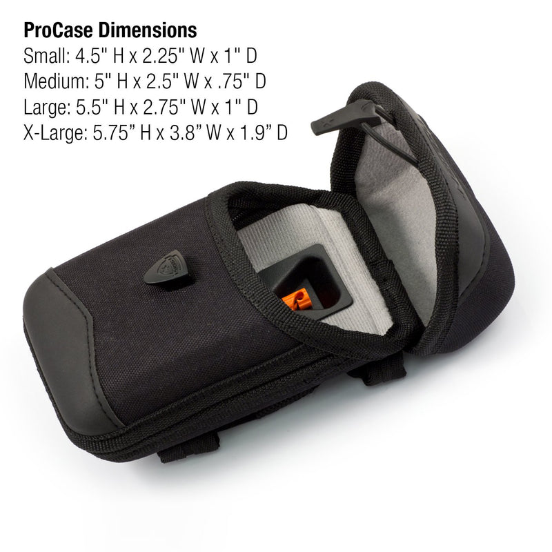 [Australia] - T-REIGN ProCase with Retractable 36" Kevlar Tether Protects Rangefinders, GPS Units, Phones and More Camo Large 