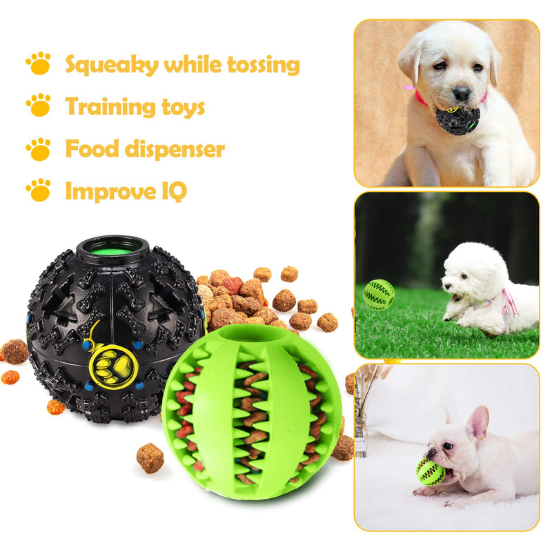 KIPRITII Dog Chew Toys for Puppy - 18 Pack Puppies Teething Chew Toys for Boredom, Pet Dog Toothbrush Chew Toys with Rope Toys, IQ Ball and More Squeaky Toy for Puppy and Small Dogs - PawsPlanet Australia