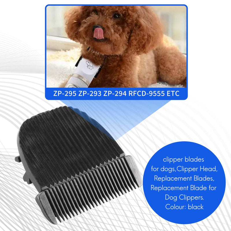 Nagoyuki Black Ceramic Knife Pet Dog Hair Blade Head for P2 P3 P6 P9 S1 ZP-295 ZP-293 4 - PawsPlanet Australia