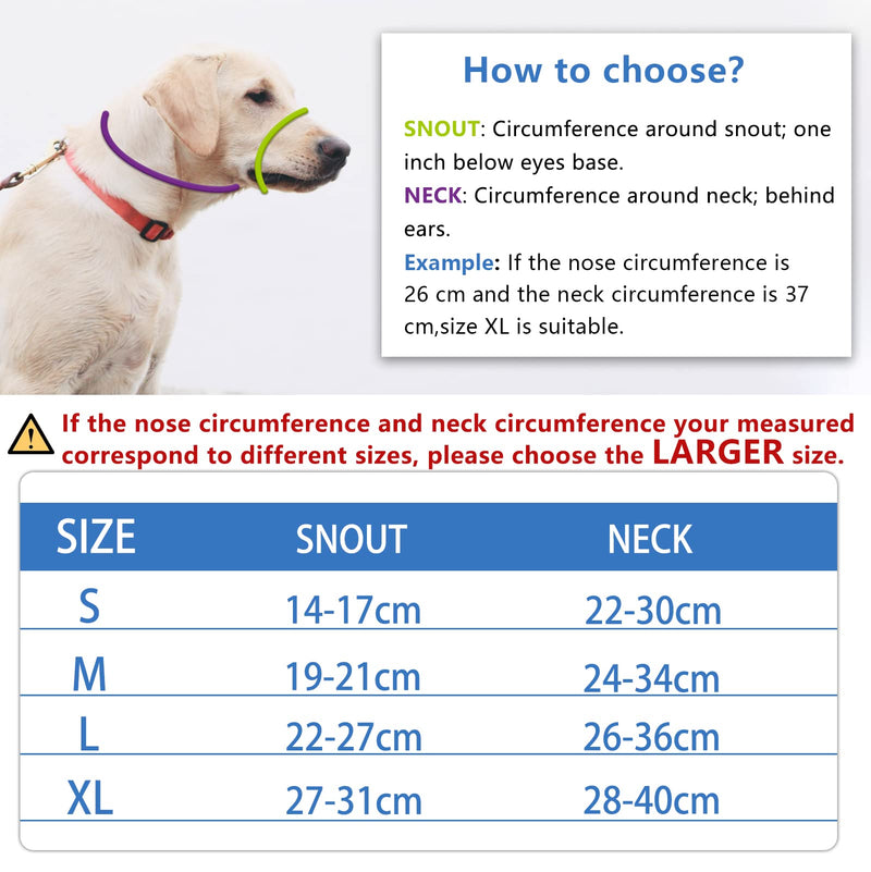ILEPARK Dog Muzzle with Rounded Mesh, Breathable Muzzle for Small, Medium and Large Dogs, Prevents Eating, Biting and Chewing (M, Black) M - PawsPlanet Australia