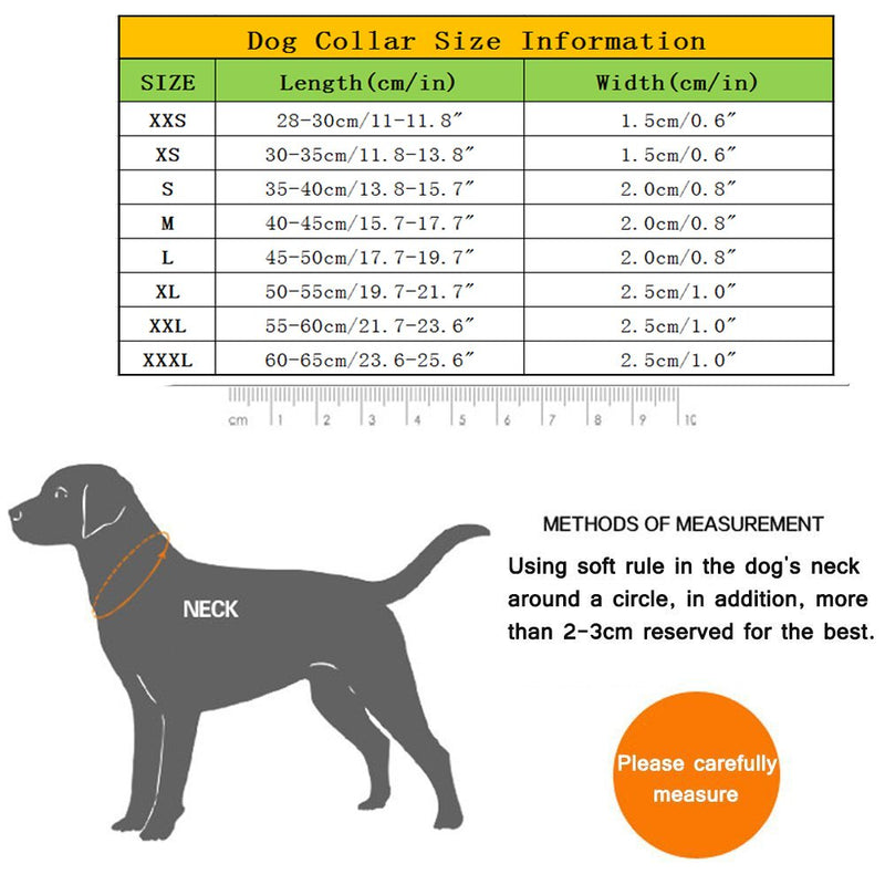 [Australia] - Creation Core 3M Reflective Mesh Padded Dog Collar Adjustable Nylon Outdoor Adventure Pet Collar Medium Pink 