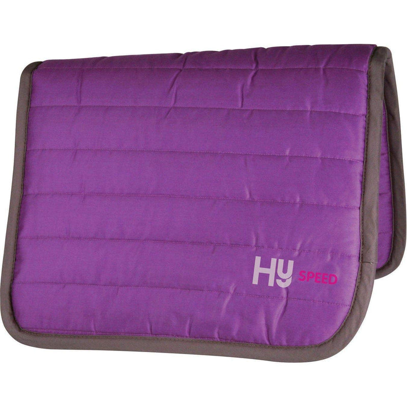 HySPEED Comfort Pad Sattelpad - - Raspberry/Navy - PawsPlanet Australia