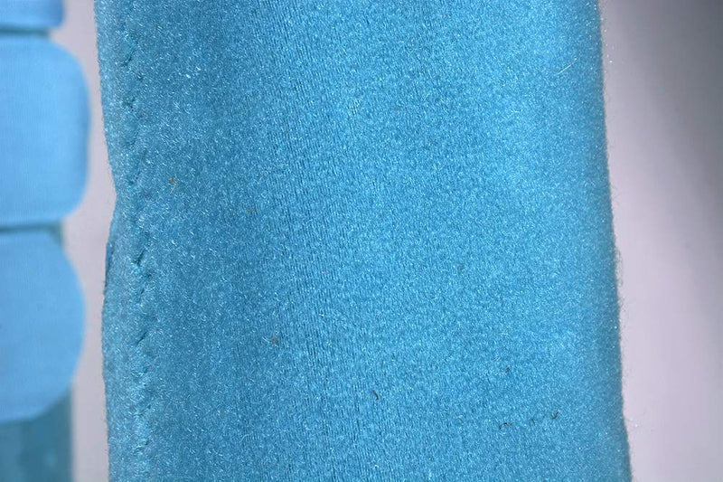 [Australia] - HILASON L M S Horse Front Leg Ultimate Sports Boots Pair Turquoise Orange Medium 