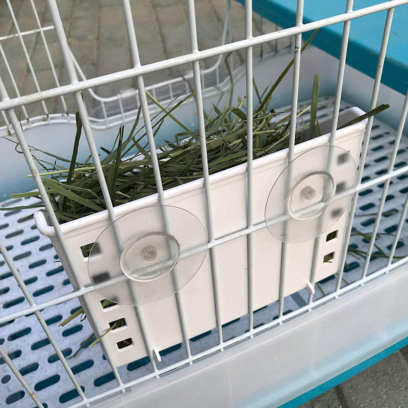 Rabbit Hay Feeder Large Hay Manger Holder for Bunny Guinea Pig Chinchilla - PawsPlanet Australia