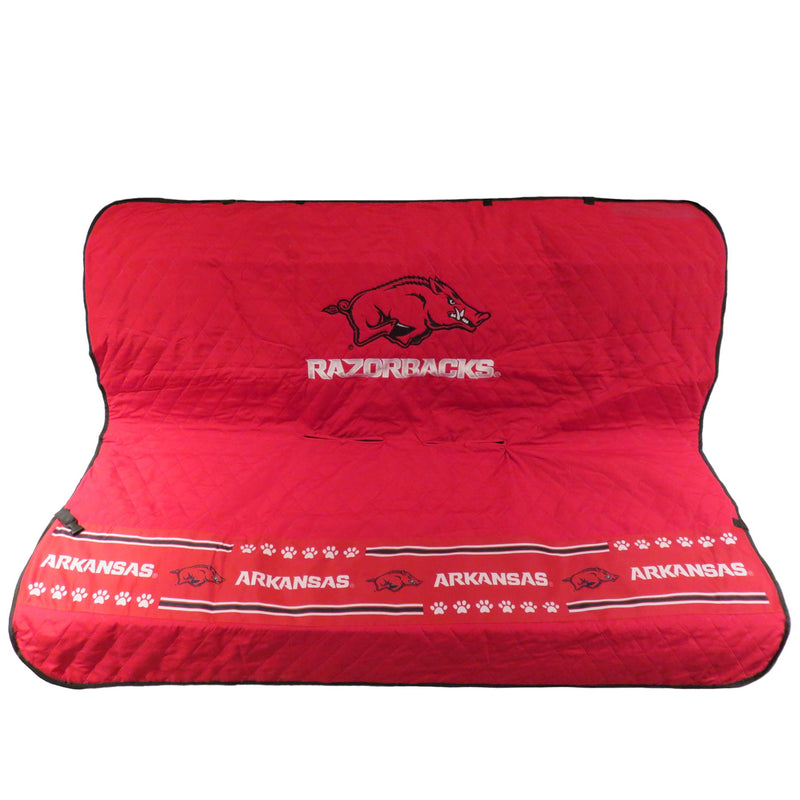 [Australia] - Pets First NCAA Collegiate PET Car Seat Cover - Available in 12 Teams Arkansas Razorbacks 