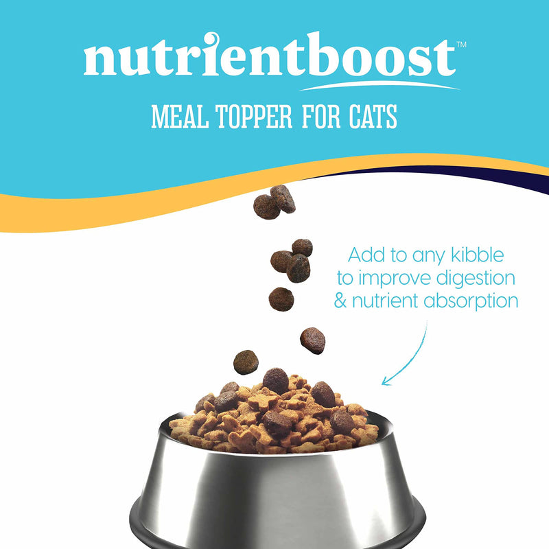 Solid Gold NutrientBoost Meal Topper for Cats - Plasma Infused Food Topper Rich in Vitamins Minerals and Amino Acids - 1 Pound - PawsPlanet Australia