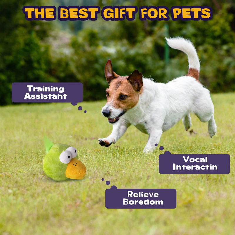 Petbobi Upgrade Interactive Dog Toys Plush Dog Squeaky Toys with Electronic Vibrating Giggle Ball and Plush Chew Covers for Puppies and Peppy Pet to Keep Them Busy as Dog Chase Training Toys - PawsPlanet Australia