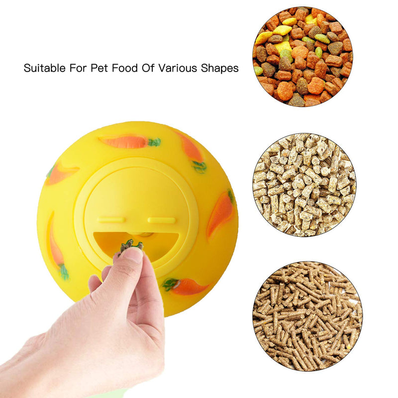 Treat Ball 2 in 1 .Include Brush.Give Your Pet More Fun and Health. Snack Ball for Small Animals.Rabbit Treat Ball.Rabbit Food Ball.Pet Rat Accessories.Pet Rat Toys.Forage Toys.Bunny Toys,Rabbit toys. - PawsPlanet Australia