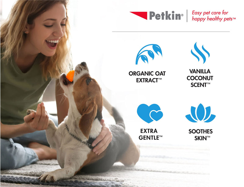 Petkin Petwipes, 100 Wipes – Big 'n Thick Extra Large Pet Wipes for Dogs and Cats – Cleans Face, Ears, Body and Eye Area – Super Convenient, Ideal for Home or Travel – Single Pack of 100 Wipes - PawsPlanet Australia