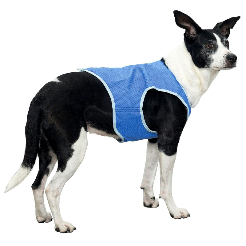 SELMAI Dog Swamp Cooler Vest Harness Evaporative Jacket Comfort Adjustable Breathable Cooling Coat for Small Medium Large Cat Shirt for Pet Walking Hunting Training Sport Outdoor Hiking in Summer XS - PawsPlanet Australia