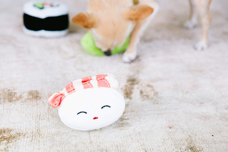 [Australia] - Pearhead Dog Toy, Pet Toys, Dog Stocking Stuffer, The Perfect Gift For Your Furry Best Friend or Any Dog Owner Sushi Bento Pet Toys 