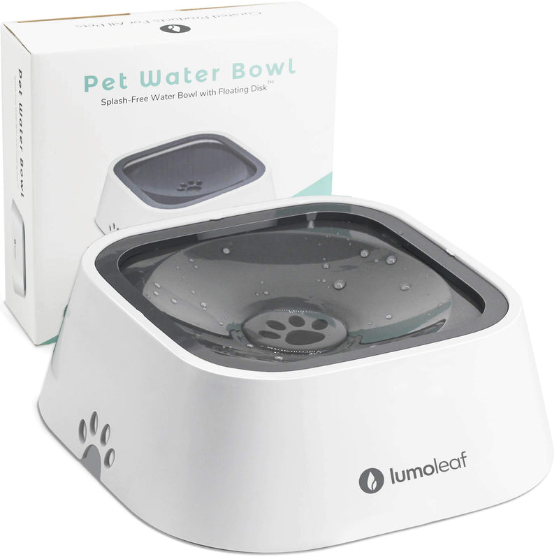 LumoLeaf No Spill Dog Water Bowl for Dogs+ Collapsible Dog Bowl, Portable Slobber Stopper Water Bowl for Traveling, Eco-Friendly Water& Food Feeder for Dogs/Cats/Pets. - PawsPlanet Australia