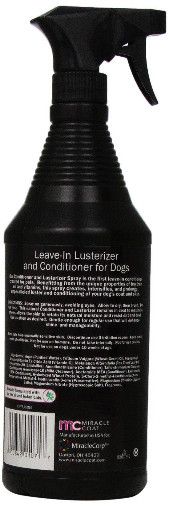 [Australia] - Miracle Coat Leave-in Lusterizer and Conditioner for Dogs - 32 oz 