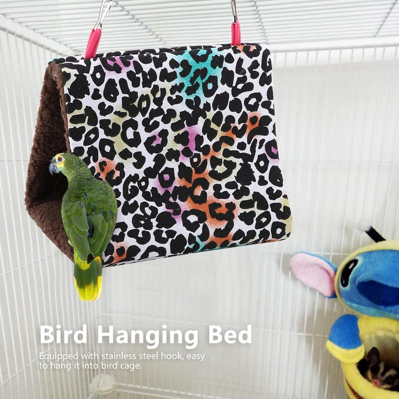 [Australia] - HEEPDD Bird Hammock, Warm Soft Parrot Nest Hanging Hut Tent for Parakeet Cockatiel Lovebird Budgie Finch Canary Cockatoo African Grey Amazon Macaw #1 