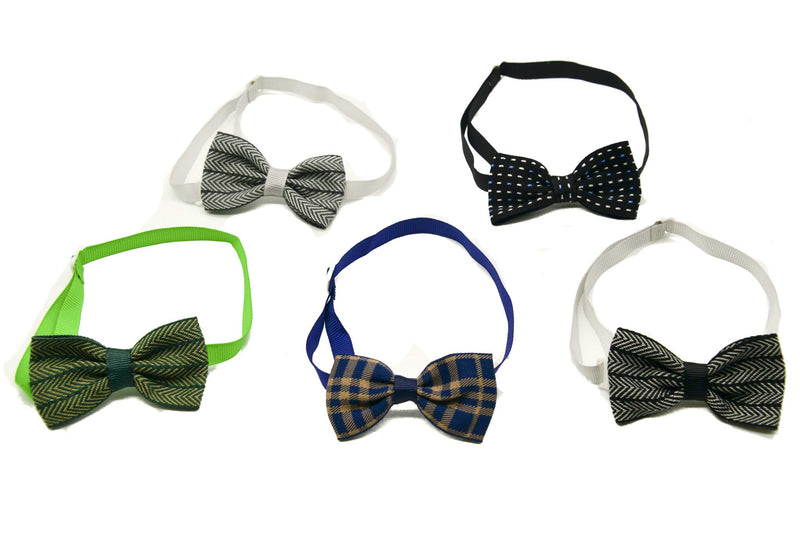 PROtastic Mini pet bow ties for cats and dogs - Great for instagram photos dark colours - PawsPlanet Australia