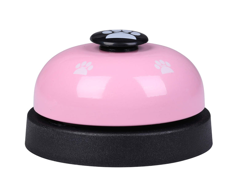 I-MART 2 Pcs Pet Training Bells, Tell Bell, Doggy Door Bell for Dog Cat Red & Pink - PawsPlanet Australia