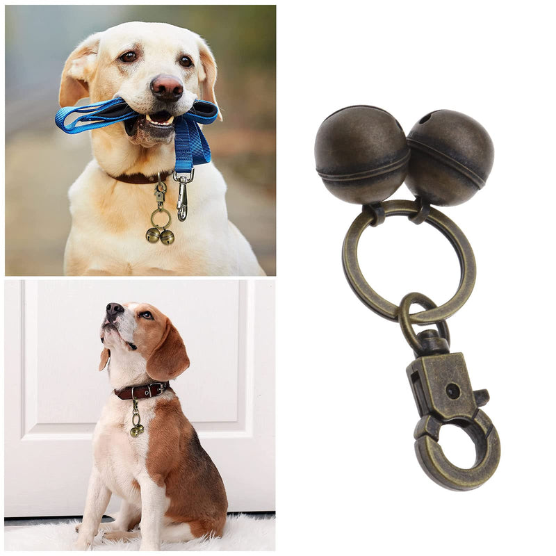 EMSea Dog Cat Pet Tracker Bell Pendant Charm Dog Bell Cat Bell for Collar for Medium Pet Harness Training - PawsPlanet Australia