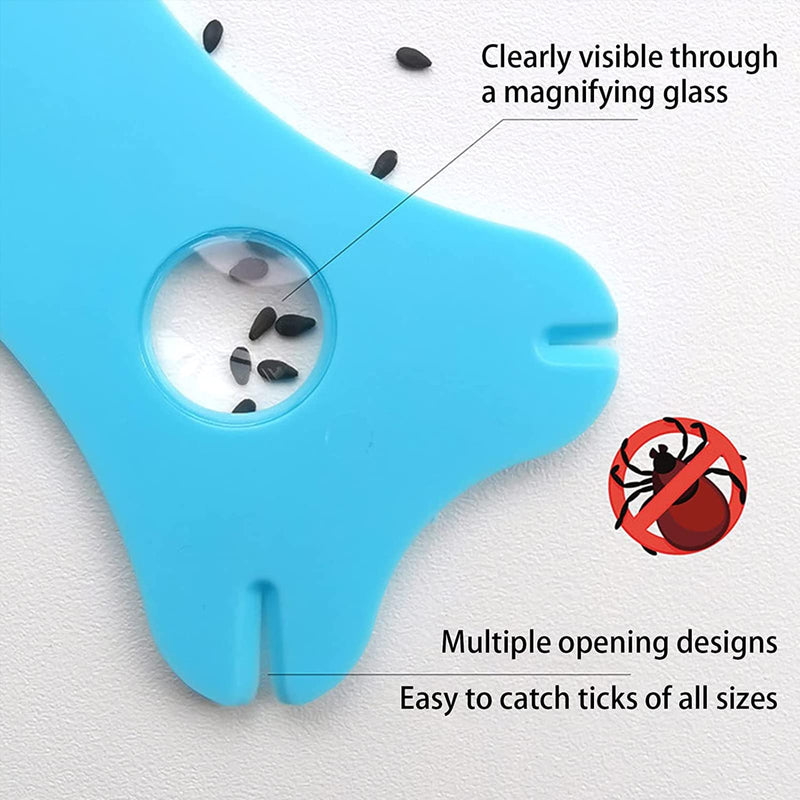 THESE tick map with magnifying glass, pack of 4 tick maps for people, children, dogs, cats - PawsPlanet Australia