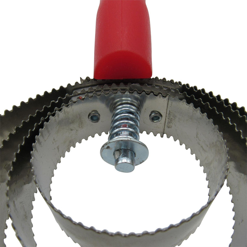 SecureFix Direct Spiral Curry Comb Horse (Brush Pets Equestrain Metal Grooming Shredding Red) - PawsPlanet Australia