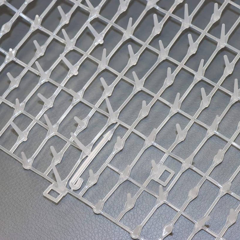 Transparent cat repellent mat, 30 x 200 cm mat with spikes for peaceful defense against cats and other animals, thorn grid animal barrier, cat mat for garden, fence, anti-cats network (white). - PawsPlanet Australia