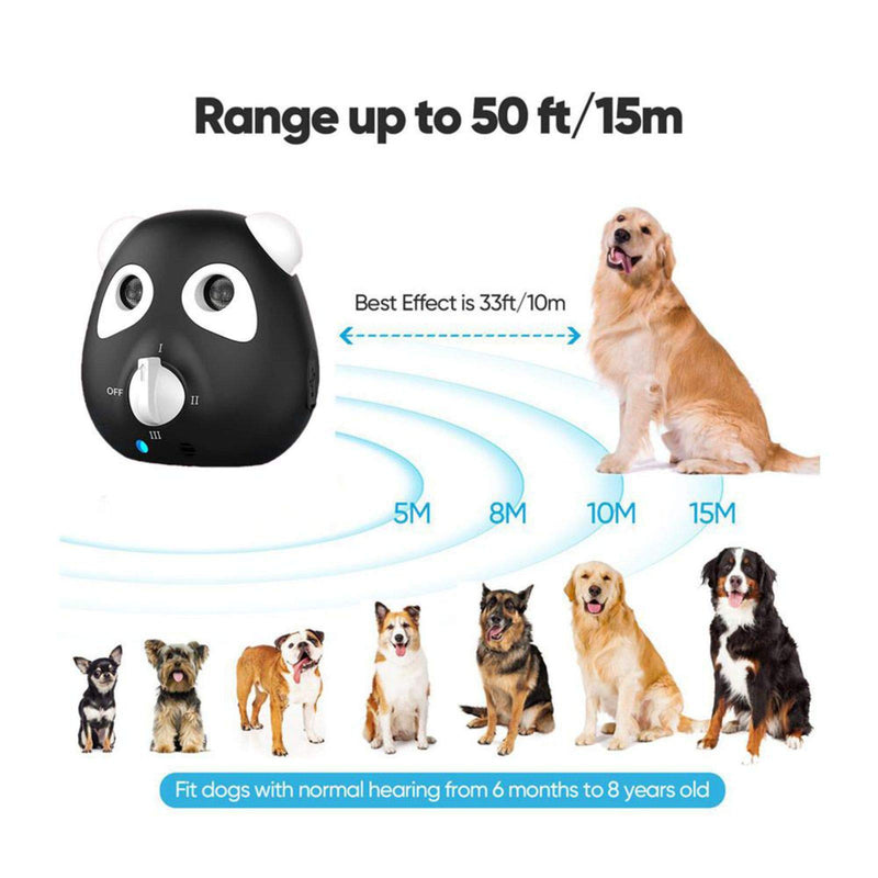 [Australia] - BECETTY Upgraded Bark Control Device Stop Barking Device, Sonic Bark Control Outdoor Bark Controller Stoping Barking Device Training for All Breeds of Dogs 