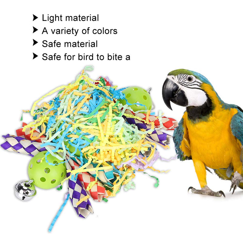 Zerodis Bird Chewing Toys,Bird Chewing Foraging Shredder Toy Parrot Shredder Toys for Parrots - PawsPlanet Australia