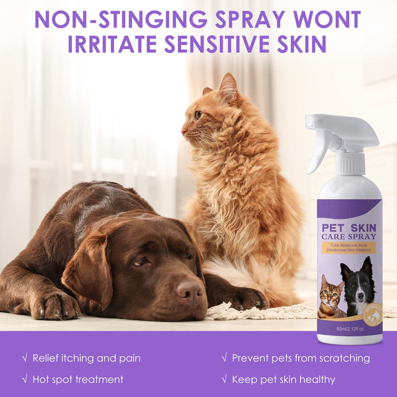 HAPIPET Hot Spot Treatment for Dogs, Protect & Soothing Itch Relief for Dogs, Pets Skin Care Spray for Irritated Dry Itchy Skin, Allergies, and Dermatitis - PawsPlanet Australia
