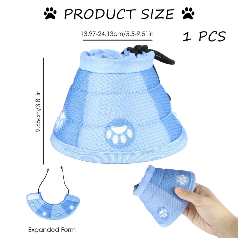 Protective Cat Collar, Adjustable Neck Brace Cat Collar - Deal for Recovery After Surgery and Injuries, Tapered Soft Collar for Puppies - Small Dogs and Cats - PawsPlanet Australia