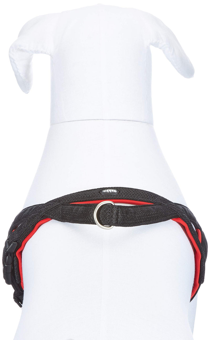 Nobby Preno Mesh Norwegian Harness, 75 - 98 cm+62 cm/40 - 45 mm, Red - PawsPlanet Australia