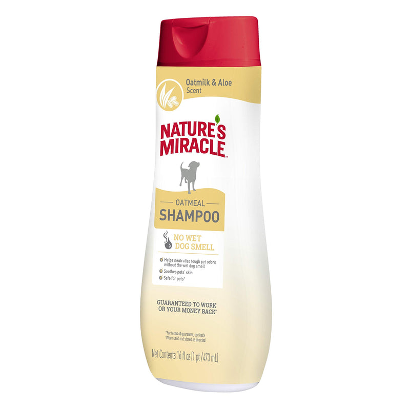 Nature's Miracle Oatmeal Shampoo for Dogs 16-Ounce - PawsPlanet Australia