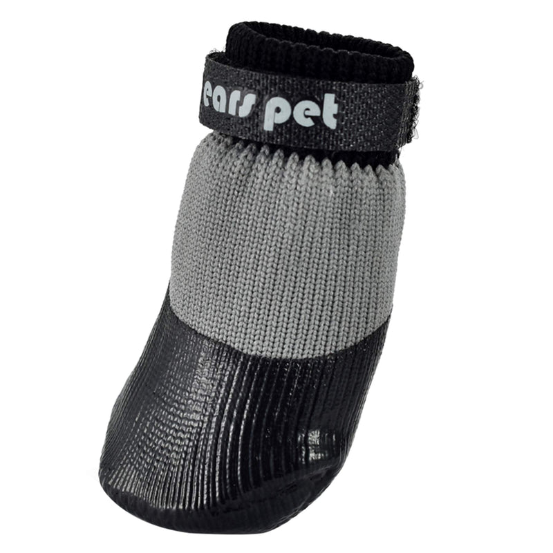 Avaner Dog Socks Outdoor Anti-Slip Waterproof Paw Protector with Adjustable Straps S(2.36"*1.77") black - PawsPlanet Australia