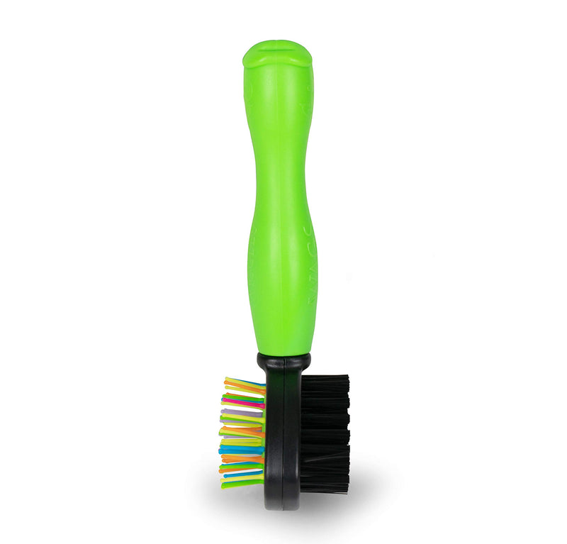 [Australia] - Wags & Wiggles Dog Grooming Tools | Dog Brushes for All Dogs Detangle and Reduce Matted Hair, Reduce Shedding, and Smooth Coats | Dog Clippers For All Dogs | Great for Dogs with Long or Short Hair Small Bristle and Pin Brush - Long Hair 