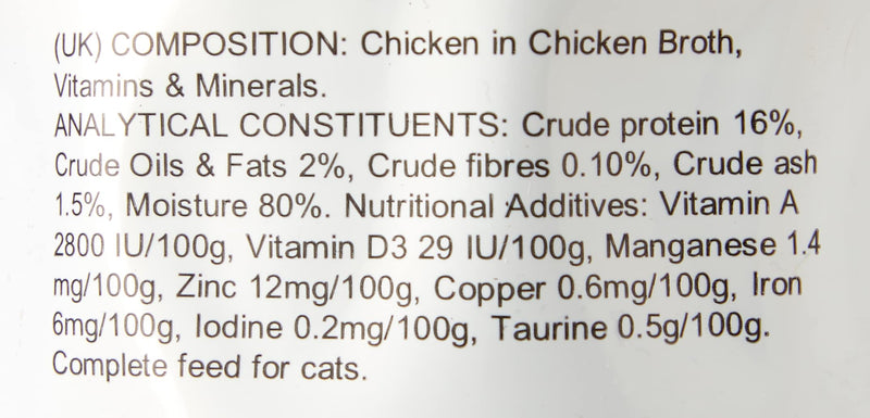 Thrive Cat Food Complete Food - Chicken 75g. (Pack of 6) 75 g (Pack of 6) - PawsPlanet Australia