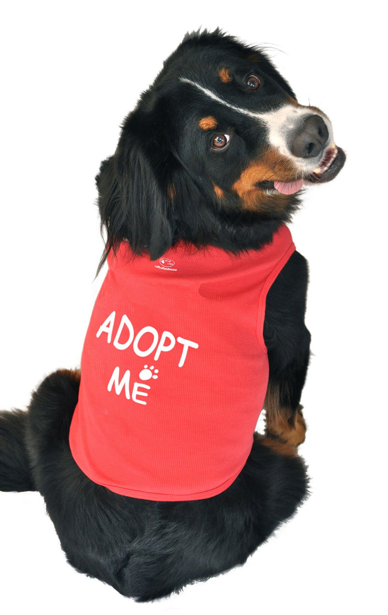 [Australia] - Ruff Ruff and Meow Dog Tank Top, Adopt Me, Red, Large 