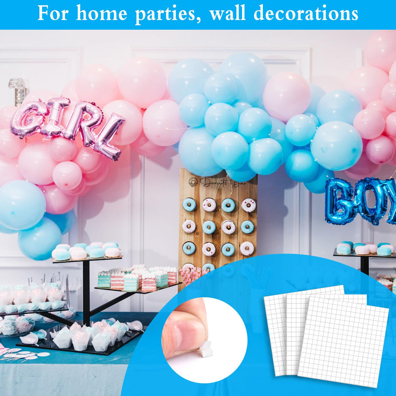 EKOCEV 3D adhesive pads, double-sided, 3468 pieces of foam adhesive pads, 6.5 mm foam adhesive strips, adhesive pads for paper, plastic, metal and scrapbooking - PawsPlanet Australia