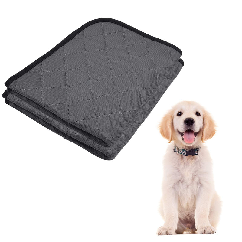 Auidy_6TXD Washable Pee Pads for Dogs - Super Absorbent Reusable Dog Pee Pads Non-Slip Puppy Potty Training Pads - Waterproof Dog Whelping Pad 24"x18"(S) - PawsPlanet Australia