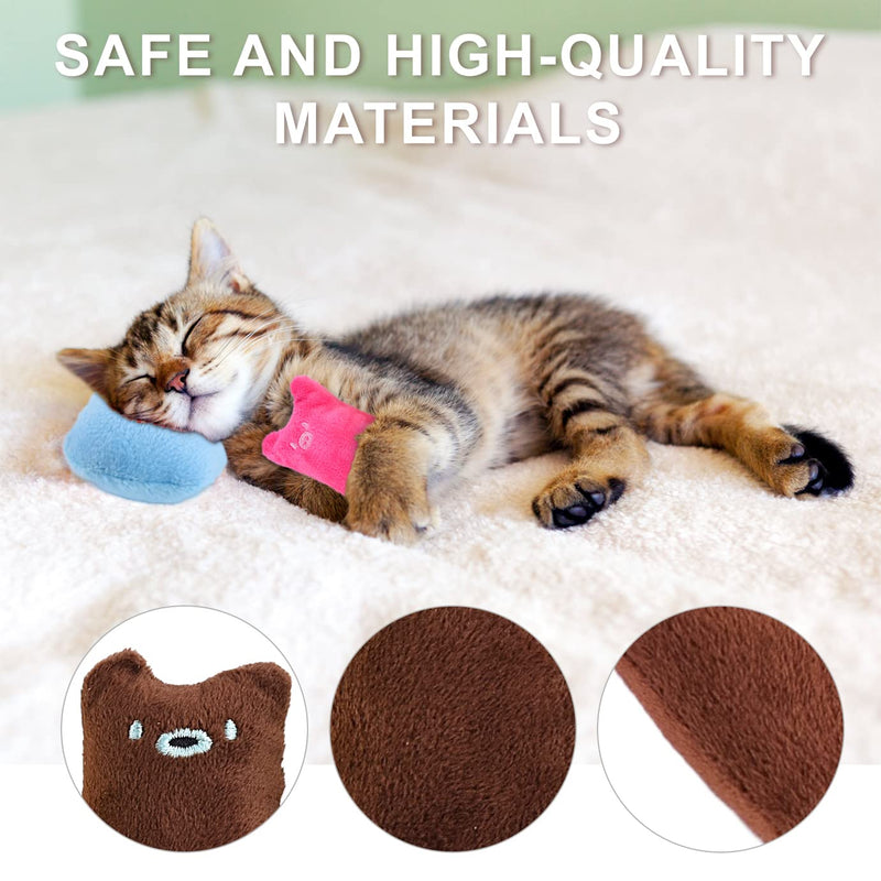 Pack of 10 Cat Toys Mouse Catnip Toys for Cats Plush Cat Toys Interactive Cat Toys Cat Chew Toys Plush Mouse Kitten Toys for Cats Kitten Toys Mice - PawsPlanet Australia