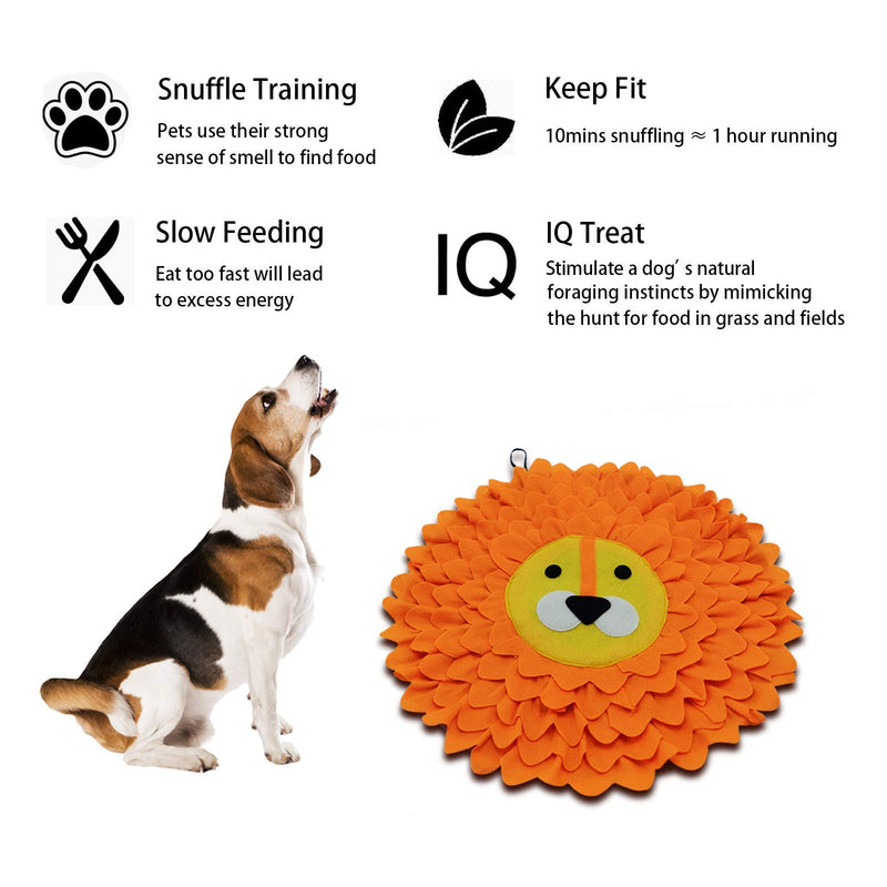Snuffle Mat for Dogs, Durable Dog Foraging Feeding Mat, Dog Slow Feeding Mat, Distracting Smell Training Foraging Treat Mats, Pet Treat Mats - PawsPlanet Australia