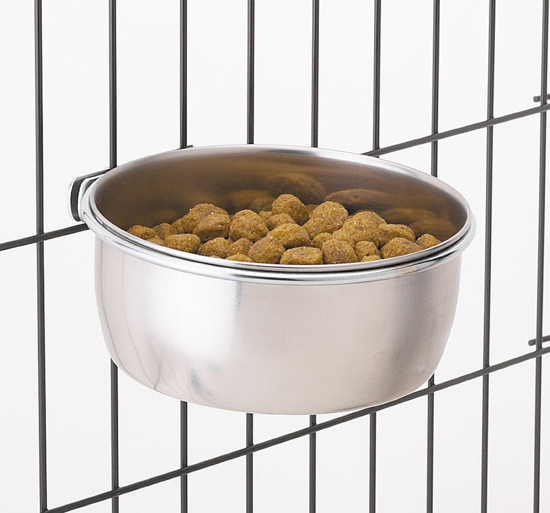 [Australia] - Pro Select Stainless Steel Coop Cups — Versatile Coop Cups for Pet and Animal Cages 16-Ounce 