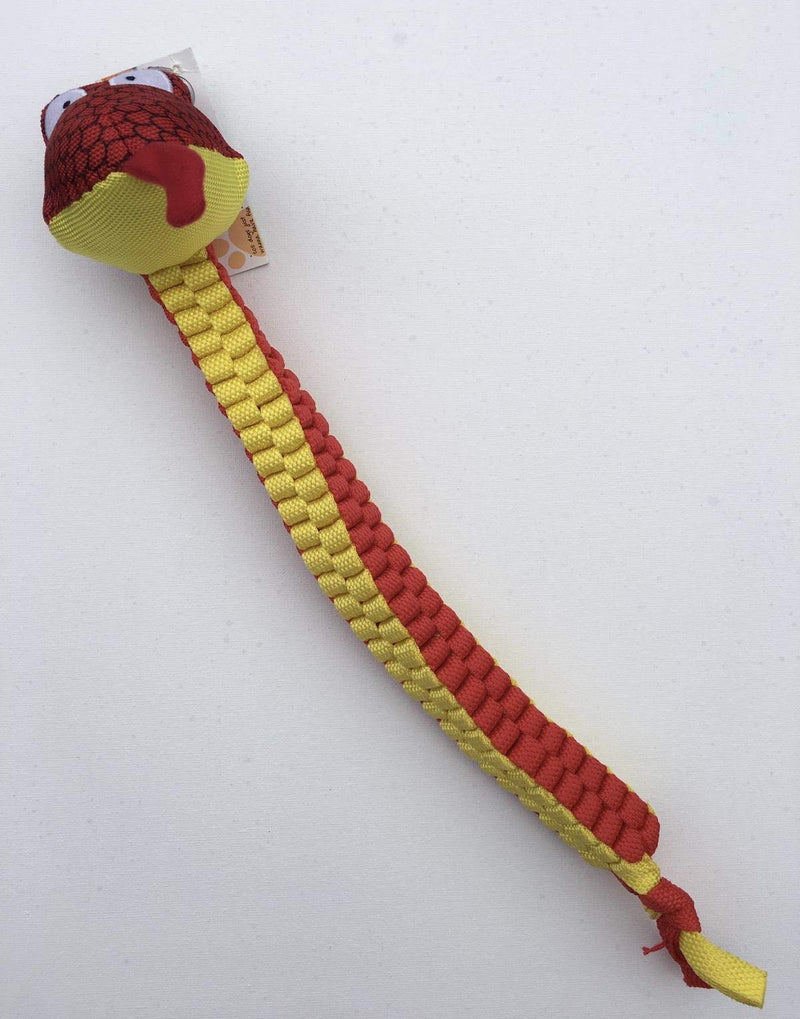 PET SHOP the squeaky braided dog toy (Red) Red - PawsPlanet Australia