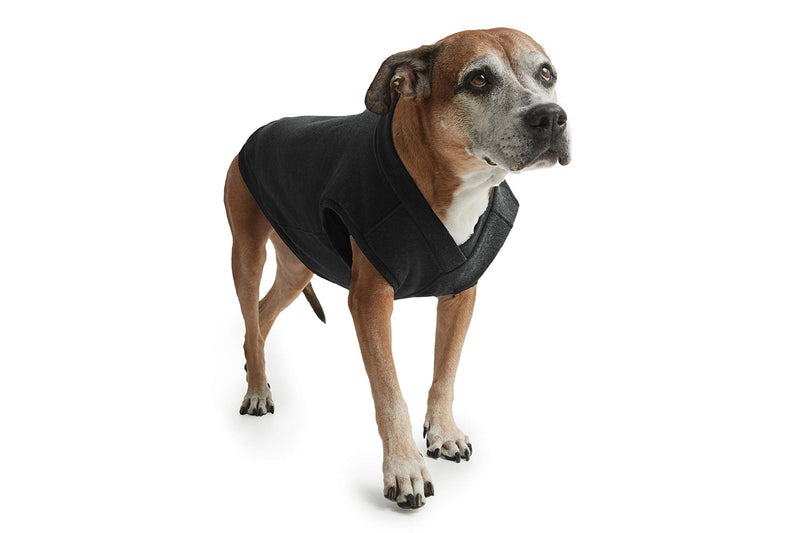 ESPAWDA Casual Stretch Comfort Cotton Dog Sweatshirt Sweater Vest for Small Dogs, Medium Dogs, Big Dogs XS Black - PawsPlanet Australia