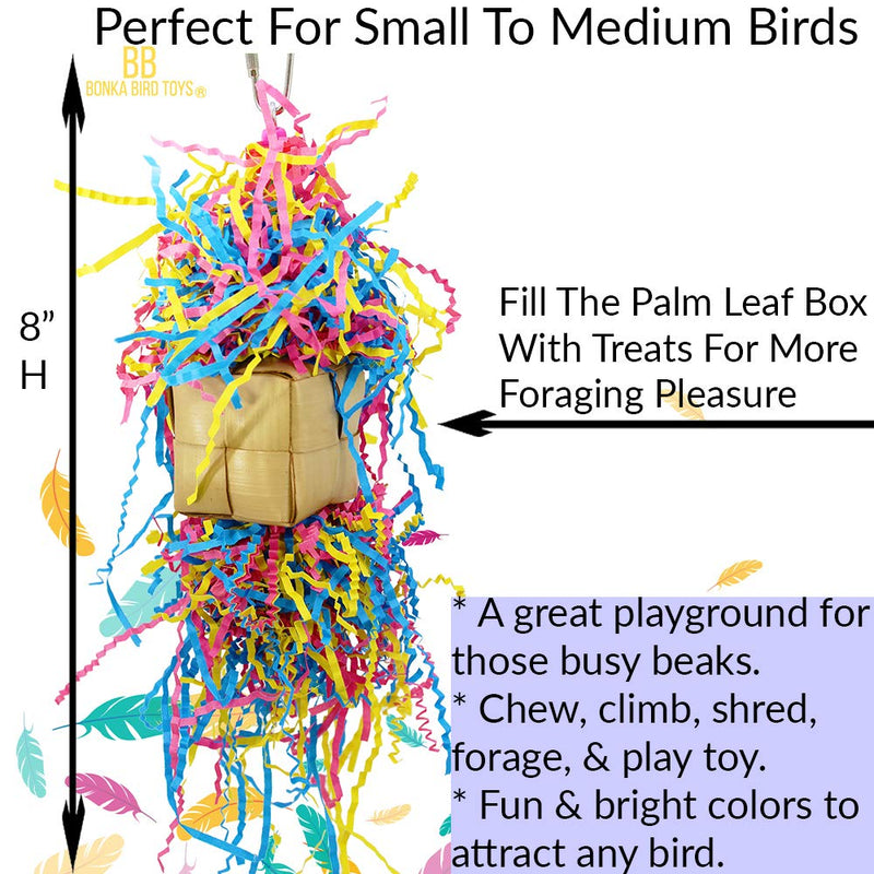 [Australia] - Bonka Bird Toys Space Fingers Octi Planet Mardi Foraging Toy Chew Shredder Conure Parakeet Cockatiel Budgies Cage Cages 